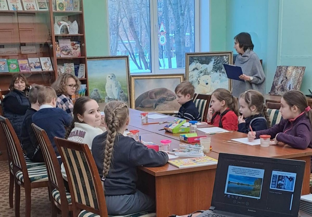 16-го февраля состоялся очередной мастер класс Ассоциации «Ника» в Одинцовской библиотеке № 2.